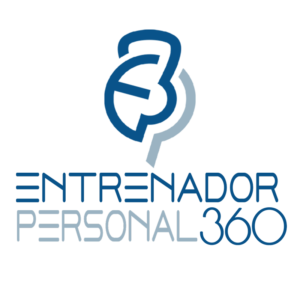 logotipo grande entrenador personal 360